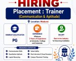 Placement Trainer Jobs at MRCAS, Madurai