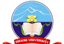 Research Assistant Recruitment at Sikkim University, Gangtok
