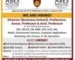ABES Business School Faculty Recruitment 2026, Ghaziabad ABES Business School Faculty Recruitment 2026, Ghaziabad