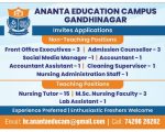 Ananta Education Campus Gandhinagar Recruitment 2026 – Apply for Teaching & Non-Teaching Jobs Ananta Education Campus Gandhinagar Recruitment 2026 – Apply for Teaching & Non-Teaching Jobs