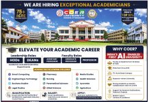 COER University Roorkee Faculty Recruitment 2026 – Apply for Professor, Associate Professor & Assistant Professor Posts COER University Roorkee Faculty Recruitment 2026 – Apply for Professor, Associate Professor & Assistant Professor Posts