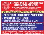 Faculty Recruitment at Gitarattan International Business School, Delhi Faculty Recruitment at Gitarattan International Business School, Delhi