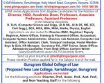 Faculty Recruitment at Global Institute of Technology & Management, Gurugram