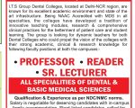 ITS Dental College, Ghaziabad & Greater Noida – Faculty Recruitment 2026 ITS Dental College, Ghaziabad & Greater Noida – Faculty Recruitment 2026