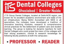 ITS Dental College, Ghaziabad & Greater Noida – Faculty Recruitment 2026