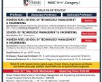 NMIMS University Walk-in Interview 2026 – Faculty Recruitment, Mumbai NMIMS University Walk-in Interview 2026 – Faculty Recruitment, Mumbai