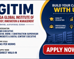 HR Executive, Civil Supervisor & Website Executive Recruitment at Kallinga Global Institute of Technology, Innovation & Management, Jajpur