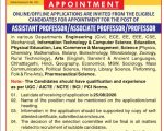 Faculty Recruitment at Dr. C.V. Raman University, Bilaspur Assistant Professor, Associate Professor & Professor Faculty Recruitment at Dr. C.V. Raman University, Bilaspur