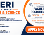 Faculty Recruitment at PERI College of Arts & Science, Chennai