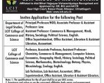 LCIT Group of Institutions Bilaspur Faculty Vacancy 2026