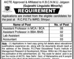 Assistant Professor, Lab Assistant, Accountant Recruitment in R.C. Patel Institute of Management Research and Development, Shirpur (Dhule)