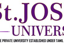 Faculty Recruitment at St. Joseph University, Tindivanam