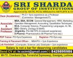 Faculty Recruitment at Sri Sharda Group of Institutions, Gosaiganj, Lucknow