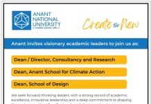 Anant National University, Ahmedabad, Gujarat wanted Dean