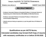 Faculty Recruitment 2026 at Dhanekula Institute of Engineering & Technology, Vijayawada