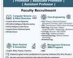 B V Raju Institute of Technology, Narsapur Wanted Professor/Associate Professor/Assistant Professor