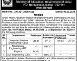Ghani Khan Choudhury Institute of Engineering & Technology, Malda Wanted Professor/Associate Professor/Assistant Professor/ Trainer