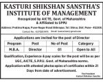 Kasturi Shikshan Sanstha, Institute of Management, Pune wanted Director