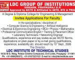 LDC Group of Institutions, Prayagraj – Faculty Openings 2026