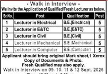 Netaji Polytechnic College, Dhule, Maharashtra Wanted Lecturer