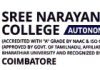 Faculty Recruitment 2026 at Sree Narayana Guru College, Coimbatore