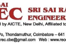 Director Recruitment at Sri Sai Ranganathan Engineering College, Coimbatore