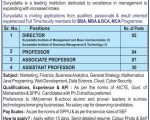 Suryadatta Institute of Management & Mass Communication, Suryadatta Institute of Business Management & Technology, Pune wanted Teaching Faculty
