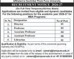 Academic Careers 2026 at International School of Management & Research, Pune