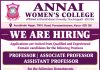 Education Jobs 2026 at Annai Women’s College, Karur