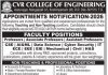 Faculty Jobs 2026 at CVR College of Engineering, Ranga Reddy