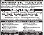 Faculty Jobs 2026 at CVR College of Engineering, Ranga Reddy