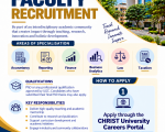 Faculty Recruitment 2026 at CHRIST (Deemed to be University), Bengaluru