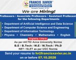 Faculty Jobs 2026 at Francis Xavier Engineering College, Tirunelveli