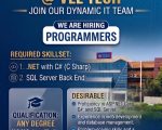 Programmer Recruitment at Vel Tech University, Avadi, Chennai