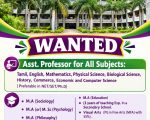Assistant Professor Recruitment at Sri Ganesh College of Education, Salem