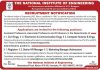 Faculty Jobs 2026 at The National Institute of Engineering, Mysuru