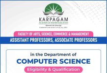 Academic Recruitment at Karpagam Institutions, Coimbatore